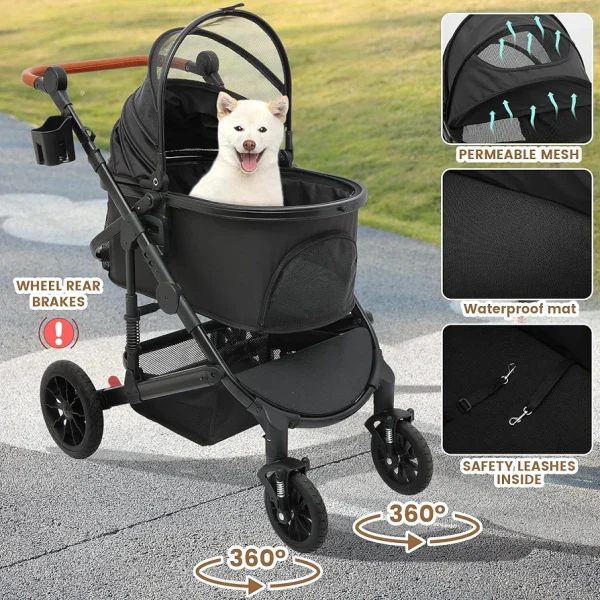 Elite Pet Stroller & Carrier