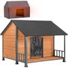 Aesthetic dfw all-season insulated dog house