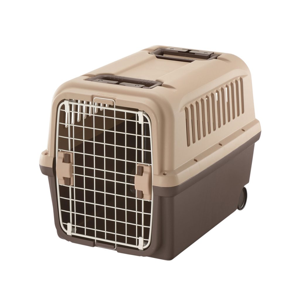 Mobile dog crate l, ideal for all seasons in Australian, Canadian, and American climates