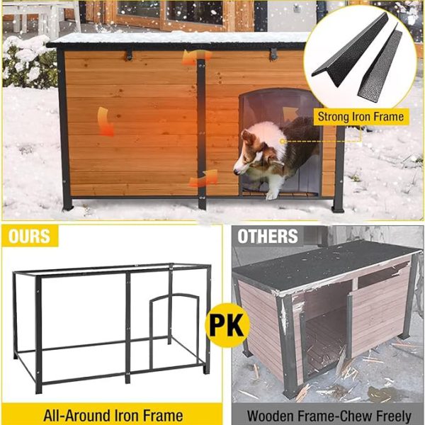 All Season Insulated Dog House 2
