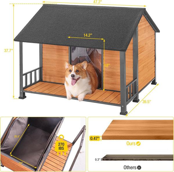 All-Season Insulated Dog House
