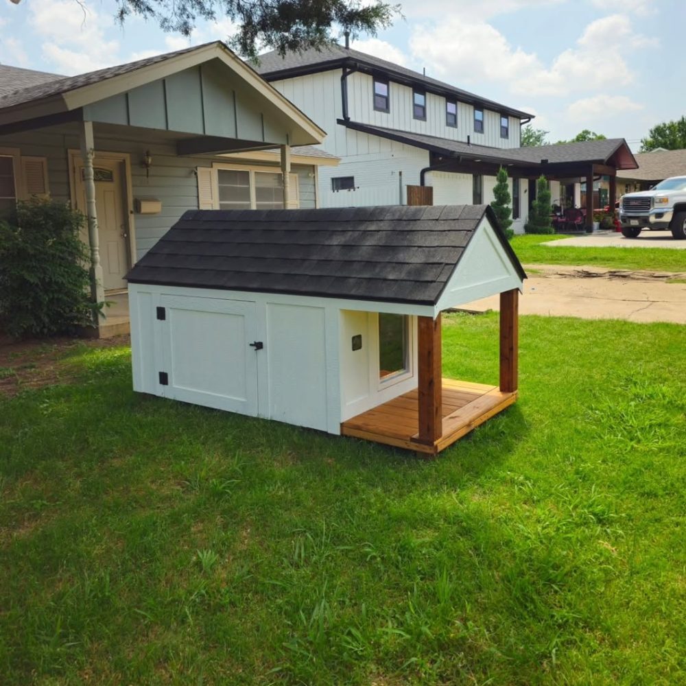 Custom Luxury Retreat Doghouse